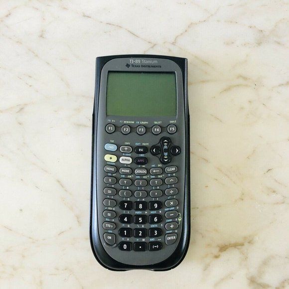 TEXAS INSTRUMENTS TI-89 Titanium Graphing Calculator With Cover - TESTED! - Picture 1 of 3